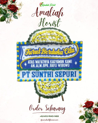 Papan Bunga Duka di Tahunan